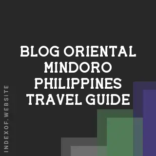 Oriental Mindoro Travel Guide 2026: Puerto Galera, Naujan Lake & 2026 Infrastructure News | Logo - Indexof